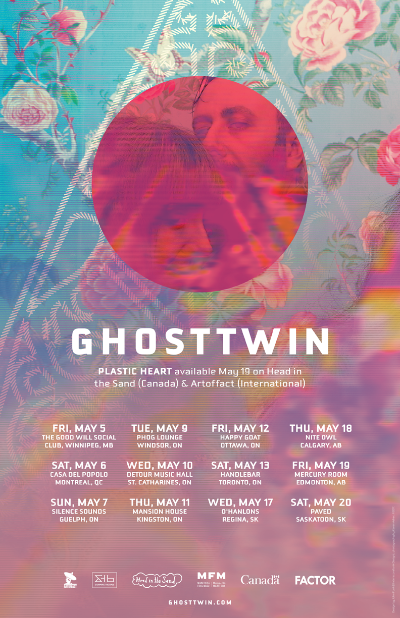 Ghost Twin Spring 2017 Tour Poster